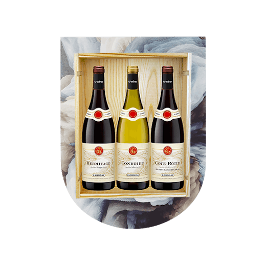 Father's Day gift box of Rhône Valley wines